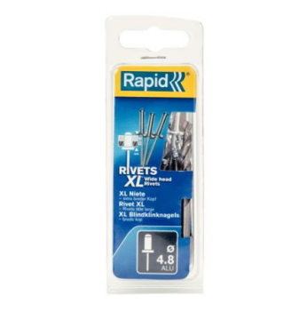 Rapid Perçin Standart 4x8 mm Alüminyum (1 Pkt/100 Adet)