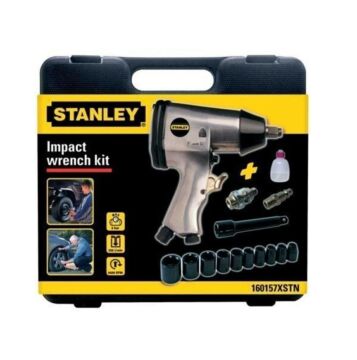 STANLEY Havalı Somun Sıkma Seti 1/2'' 15 Parça (160157XSTN)