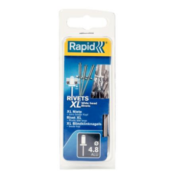 Rapid Perçin Standart 4,8x16 mm Aüminyum (1 Pkt/100 Adet)