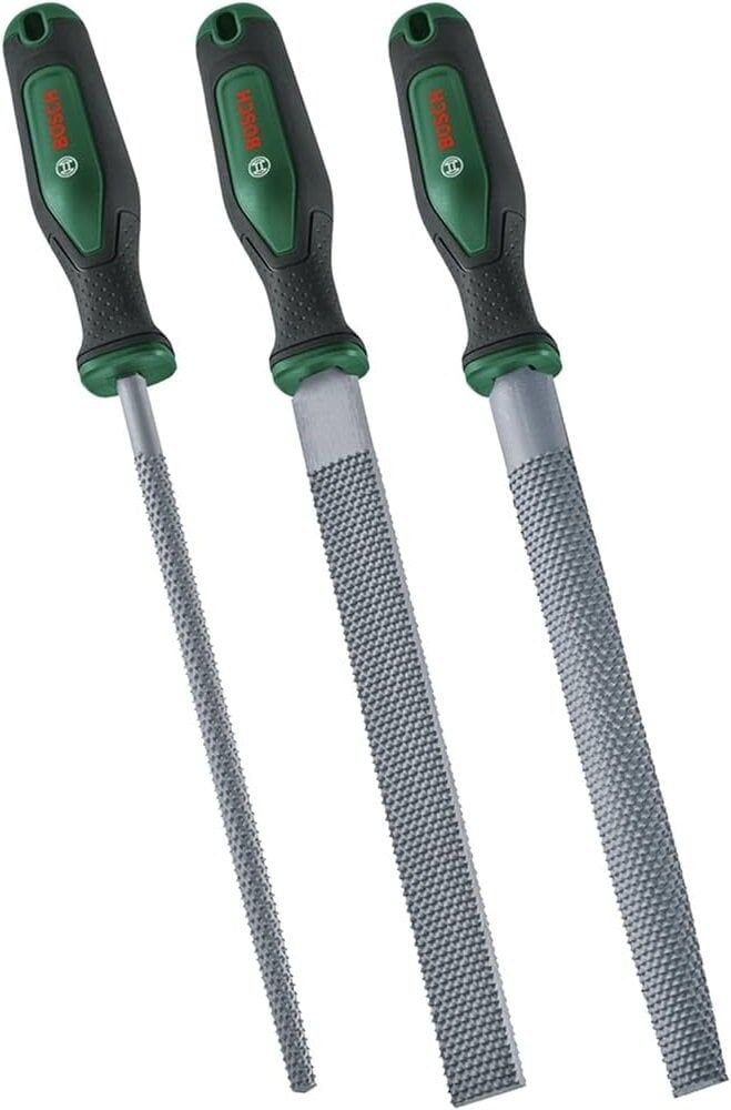 BOSCH Ahşap Törpü Eğe Seti 3 Parça 8'' 200 mm