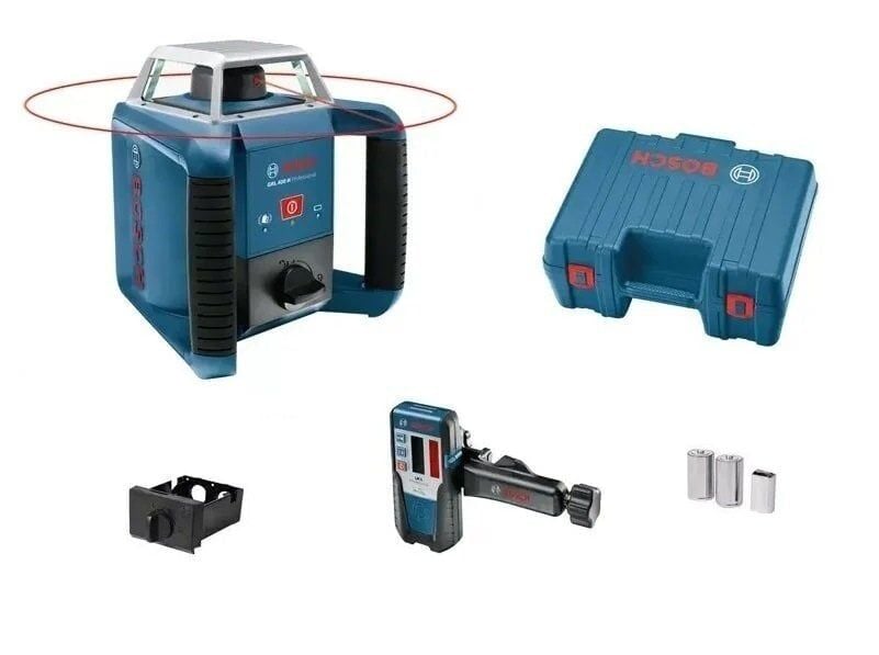 BOSCH GRL 400 H Rotasyon Lazerli Nivo Seti 400 mt Mesafeli