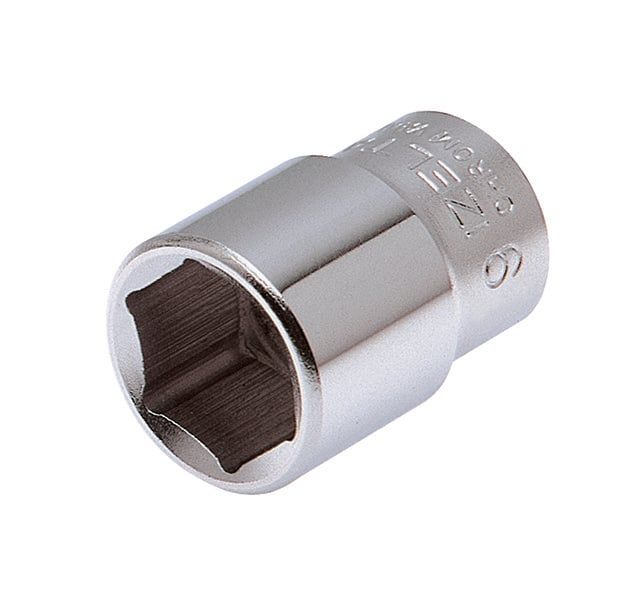 İZELTAŞ 1/4'' Altı Köşe Lokma Anahtar 9 mm