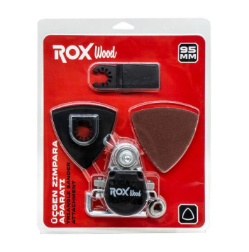 Rox Wood 0191 Taşlama Motorları İçin Çok Amaçlı Salınım Alet Adaptörü