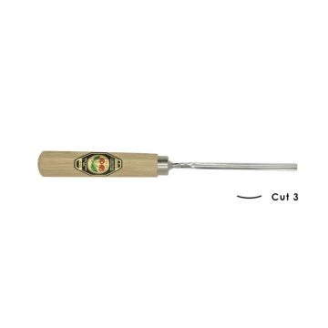 Kirschen Düz Oluklu Ağız Oyma Iskarpelası Cut3 - 6mm