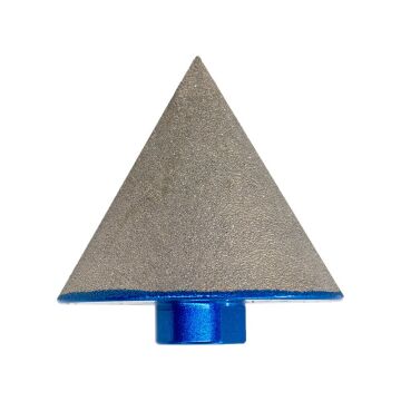 6261 Granit Seramik Fayans İçin M14 Elmas Konik Taşlama 0-70 mm