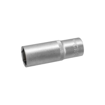 6457 Altı Köşe 1/2'' Uzun Derin Lokma Anahtar 21 mm