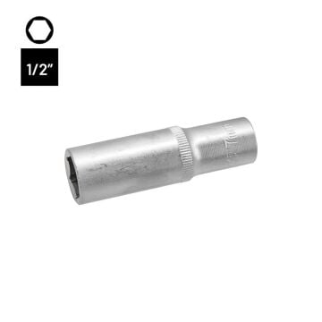 6455 Altı Köşe 1/2'' Uzun Derin Lokma Anahtar 17 mm