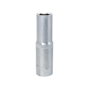 6454 Altı Köşe 1/2'' Uzun Derin Lokma Anahtar 13 mm
