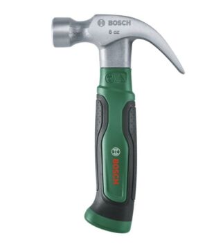 BOSCH 225 gr Orta Boy Yuvarlak Başlı - Çatal Ağızlı Çekiç 8 OZ