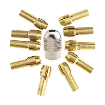 5324 Hobi Gravür Makinası Matkap Ucu Tutucu Pens Seti 11 Parça