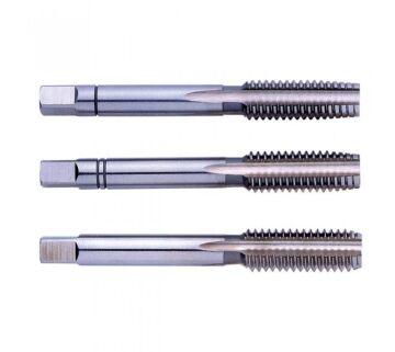 YG-1 El Klavuzu 3'lü Set HSS-DIN352 (Ölçü Seçiniz)