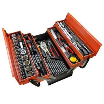 NEXON Metal Katlanır Dolu Alet Çantası 81 Parça (5578)