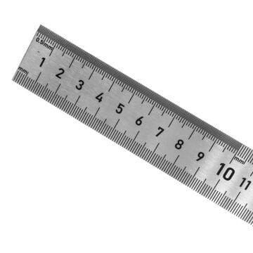 Rox 0201 Çift Taraflı Çelik Cetvel 1000 mm