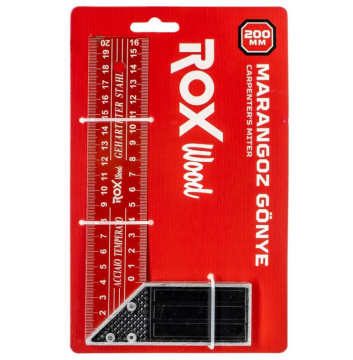 Rox Wood Marangoz Gönye 200mm