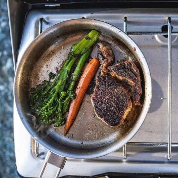 STANLEY Adventure Çelik 9 Parça Kızartma Tava Seti