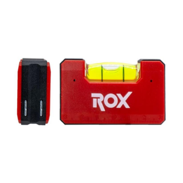 Rox 0280 Mıknatıslı Cep Tipi Mini Su Terazisi 65 mm