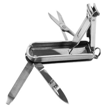 TRUE UTILITY NailClip Tırnak Makaslı Anahtarlık Çakı (TU 215)