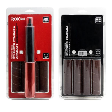 ROX Wood Matkap İçin Silindir Zımpara Aparatı 25mm