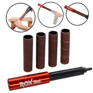 ROX Wood Matkap İçin Silindir Zımpara Aparatı 38mm