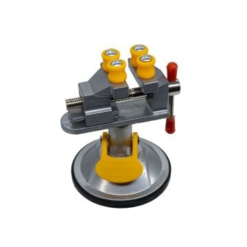 5314 Alüminyum Döner Kafalı Vantuz Taban Mini Mengene