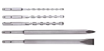 METABO 630465000 Sds Plus 5 Parça Matkap ve Keski Seti
