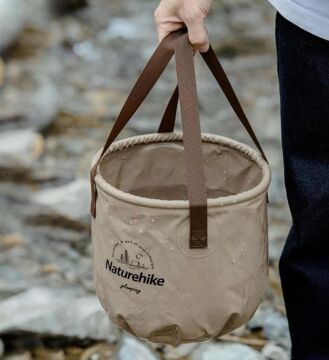NATUREHIKE Katlanabilir Su Geçirmez Kamp Kovası (NH20SJ040)