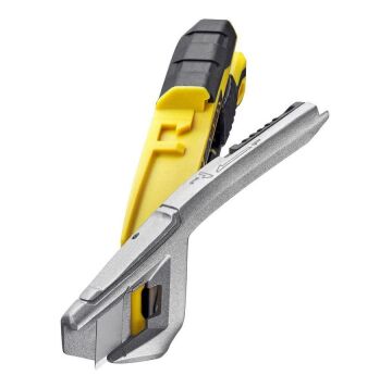 STANLEY 10594 FatMax Metal Gövdeli 18 mm Maket Bıçağı Hızlı Bıçak Kırmalı