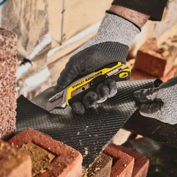 STANLEY 10594 FatMax Metal Gövdeli 18 mm Maket Bıçağı Hızlı Bıçak Kırmalı