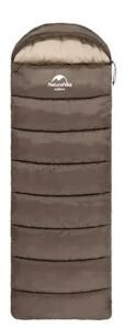 NATUREHIKE U150 Uyku Tulumu -6 Derece (Kahverengi-Sol)