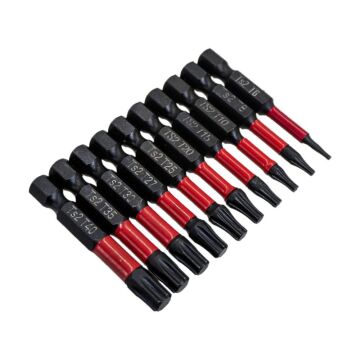 6279 Manyetik Torx Bits Uç Seti T6-T40 (10 Parça)