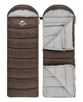 NATUREHIKE U250 Uyku Tulumu -10 Derece (Kahverengi-Sağ)