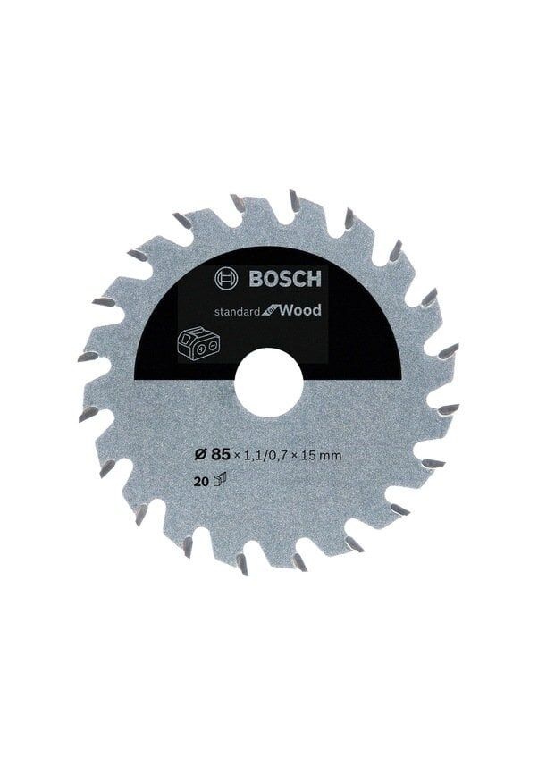 BOSCH 85x15x1.1 mm 20 Diş Ahşap Daire Testere (GKS 12V-26 için)
