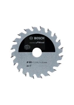 BOSCH 85x15x1.1 mm 20 Diş Ahşap Daire Testere (GKS 12V-26 için)