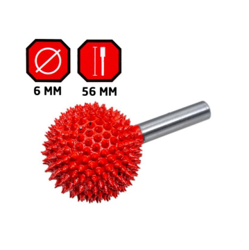 ROX WOOD Karbür Yuvarlak Tip Top Törpü 30mm