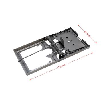 Yaylı Metal Fare Kapanı 175x85 mm