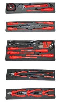 İZELTAŞ 5 Gözlü Dolu Elektrikçi Takım Çanta