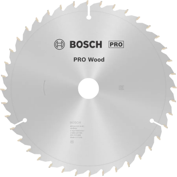 BOSCH Pro Wood 254 mm 40 Diş Ahşap Daire Testere Bıçağı