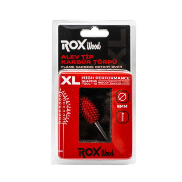 ROX WOOD Karbür Alev Tip Törpü 18mm