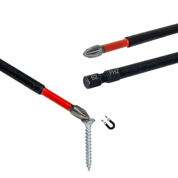 6530 Vidalama Yıldız Bits Uç (Philips) PH2x300 mm