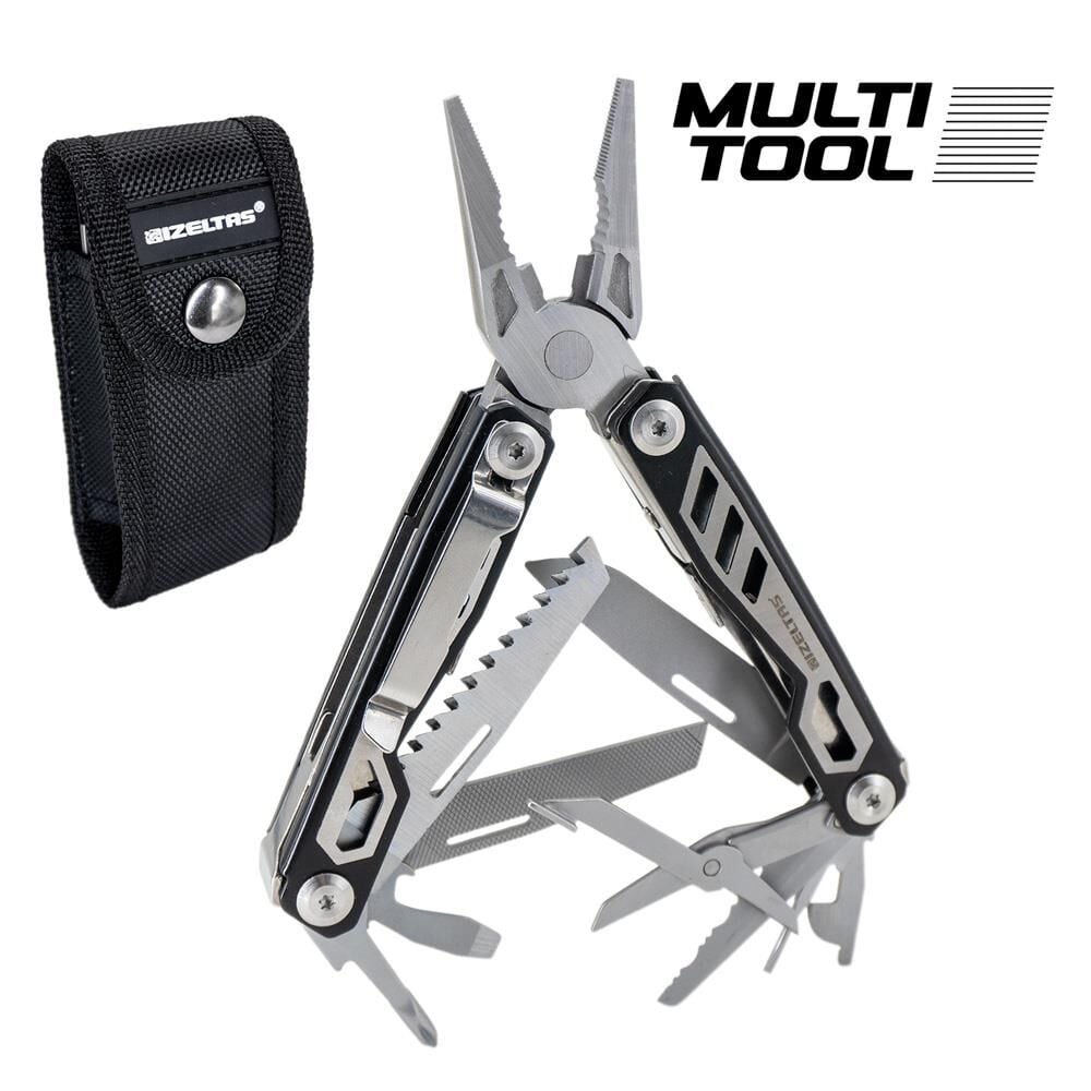 İzeltaş Multi Tool 15 Fonksiyonlu Çok Amaçlı El Aleti 155 mm