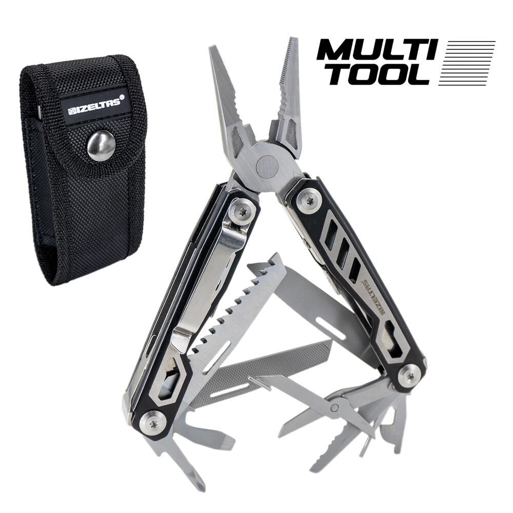 İzeltaş Multi Tool 15 Fonksiyonlu Çok Amaçlı El Aleti 155 mm