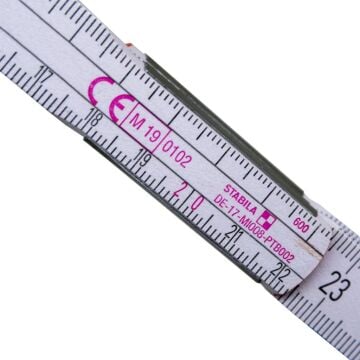Kirschen 8202000 Ahşap Kırma Metre Marangoz Cetveli 2 Metre