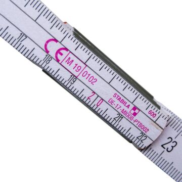 KIRSCHEN Two Cherries Ahşap Kırma Metre 2 mt (8202000)