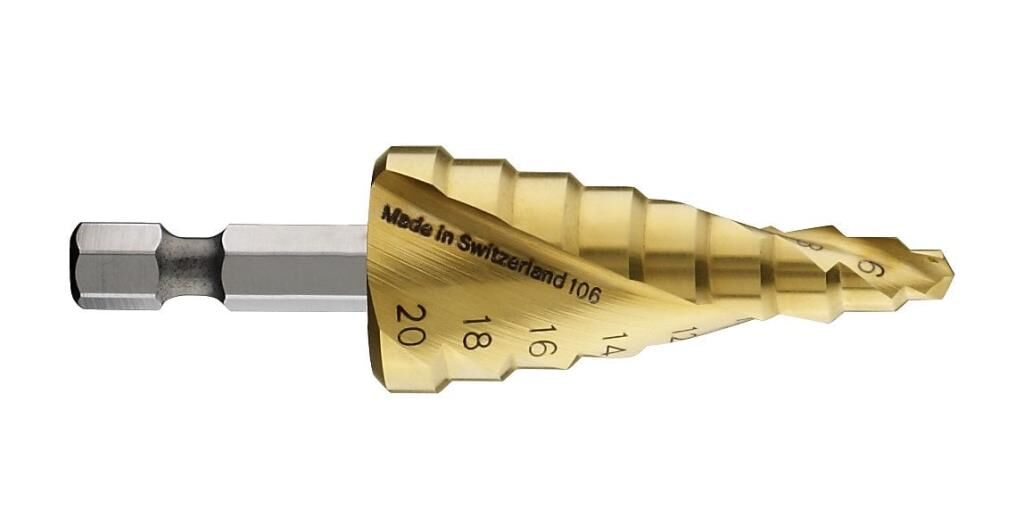 BOSCH 4-20 mm TIN Kaplı Kademeli HEX Matkap Ucu (2608587433)