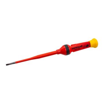 İzeltaş 1000V Elektro Slim Düz Uçlu Tornavida 3x100 mm