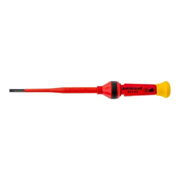 İzeltaş 1000V Elektro Slim Düz Uçlu Tornavida 3.5x100 mm