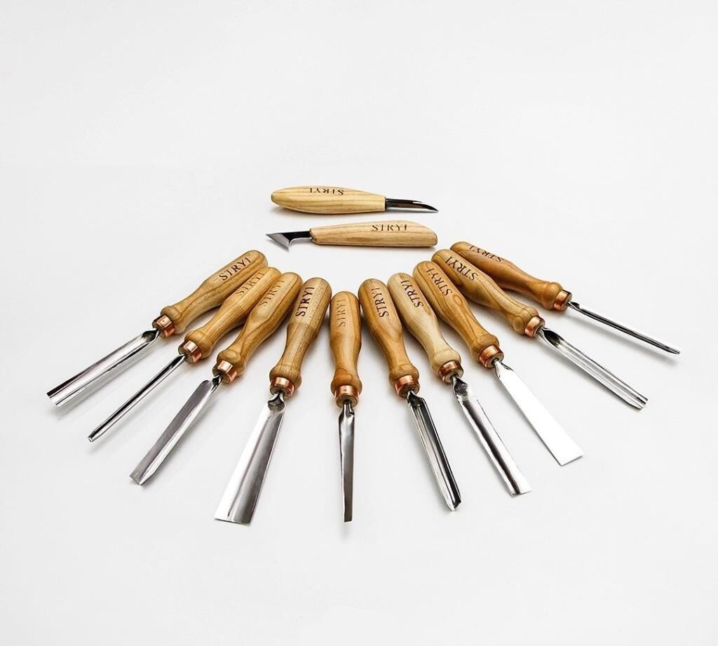 STRYI 512002 Ahşap Oyma Seti 12 Parça