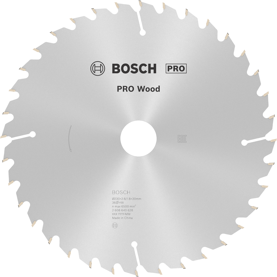BOSCH Pro Wood 230 mm 36 Diş Ahşap Daire Testere Bıçağı