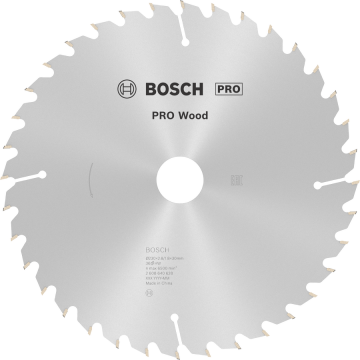 BOSCH Pro Wood 230 mm 36 Diş Ahşap Daire Testere Bıçağı
