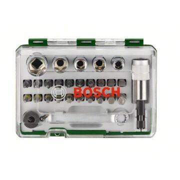 BOSCH 27 Parça Cırcırlı Vidalama Seti
